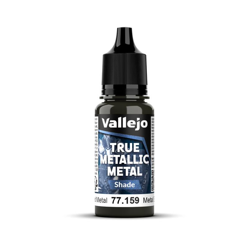 Vallejo True Metallic Metal Shade Aged Metal 18 ml