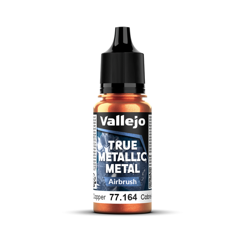 Vallejo True Metallic Metal Airbrush Ancient Copper 18 ml
