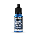 Vallejo True Metallic Metal Airbrush Sapphire Blue 18 ml