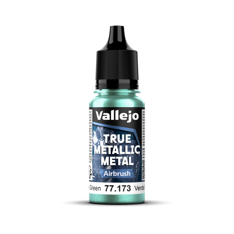 Vallejo True Metallic Metal Airbrush Beetle Green 18 ml