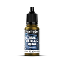 Vallejo True Metallic Metal Airbrush Greenish Gold 18 ml