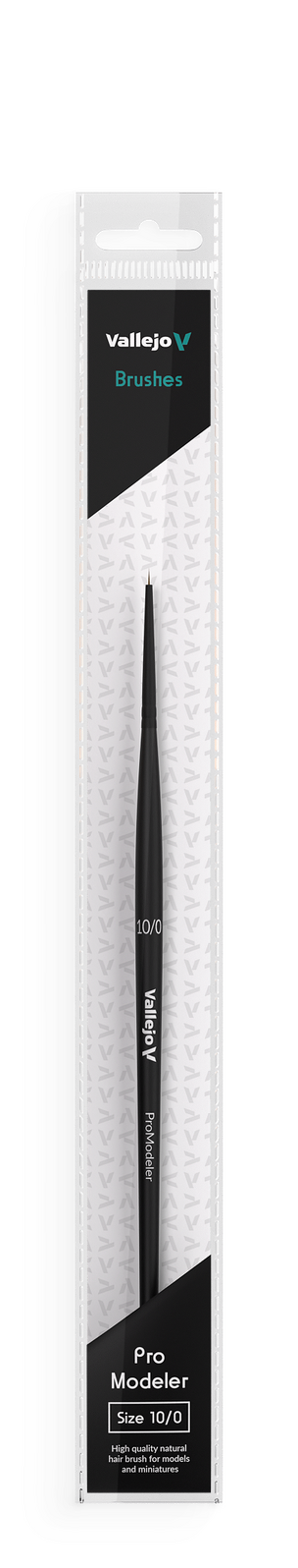 Vallejo - Brushes - Pro Modeler - Natural Hair Round Brush No. 10