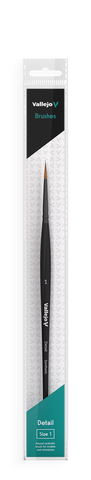 Vallejo - Brushes - Detail - Round Synthetic Brush No. 1