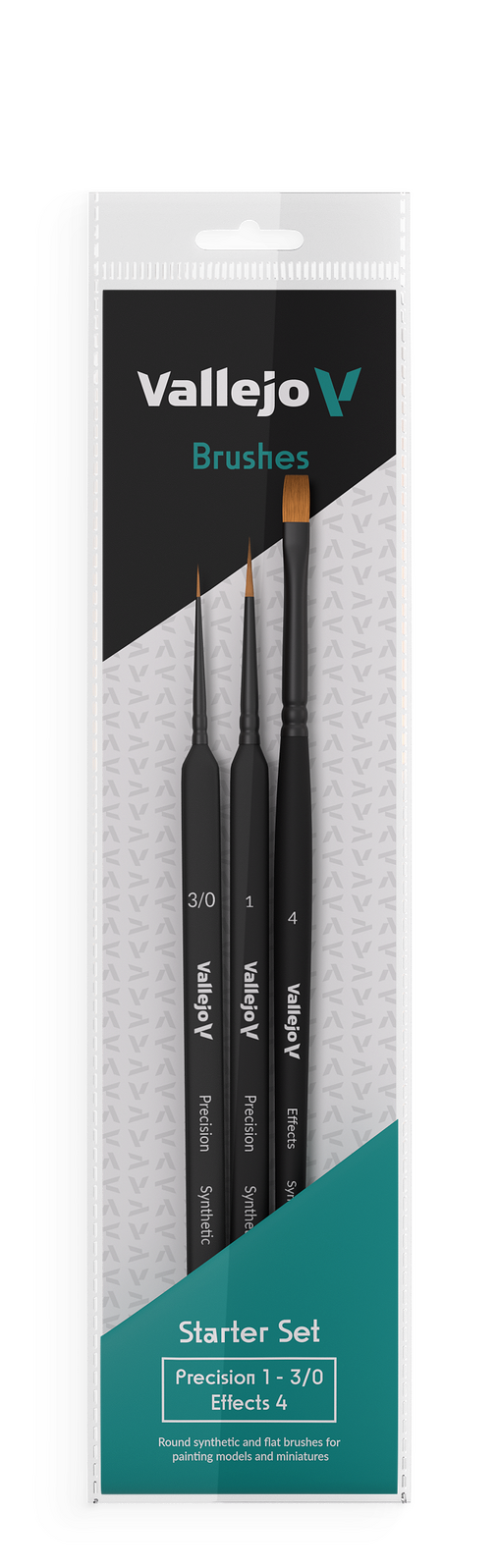 Vallejo - Brushes - Precision - Starter Set I