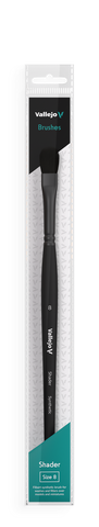 Vallejo - Brushes - Shader - Filbert Flat Synthetic Brush No. 8