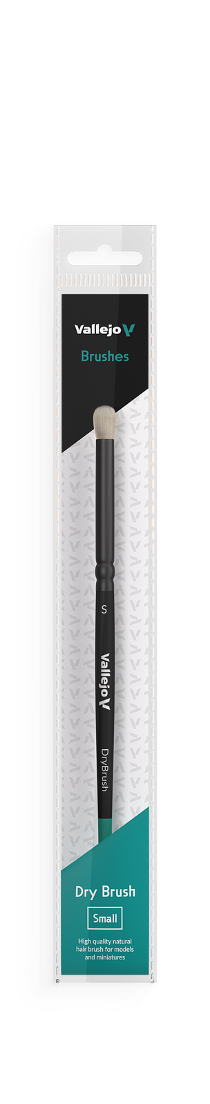 Vallejo - Brushes - Dry Brush - Natural Hair Dry Brush Small