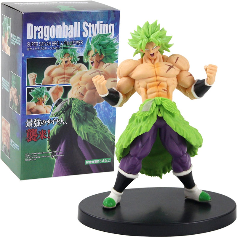 Ban Dai Dragonball Styling Super Saiyan Brolly Fullpower Figure