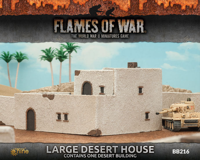 Battlefield in a Box: Large Desert House