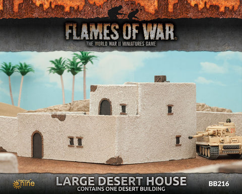 Battlefield in a Box - Large Desert House