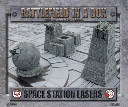 Battlefield in a Box - Galactic Warzones - Space Station Lasers