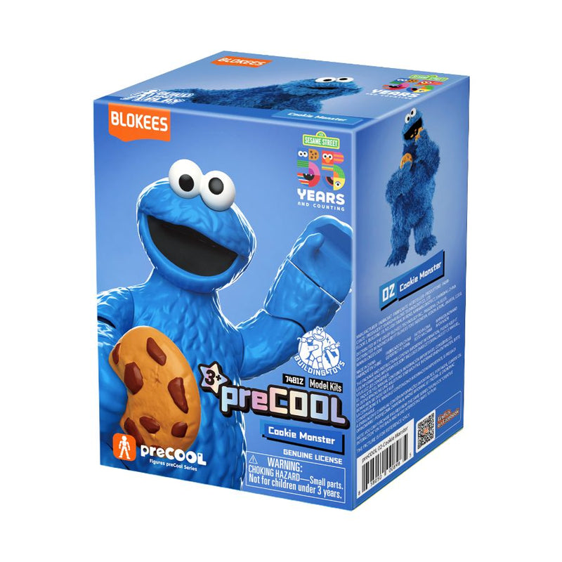 Sesame Street - Cookie Monster Articulated Model Kit