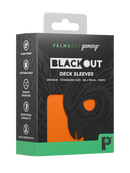 Blackout Deck Sleeves - Standard Size