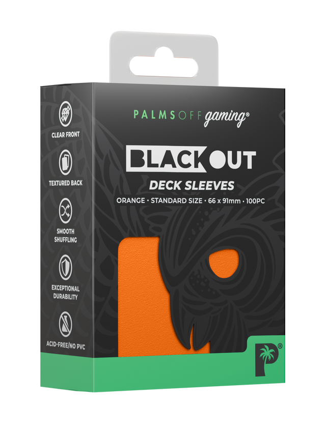Blackout Deck Sleeves - Standard Size