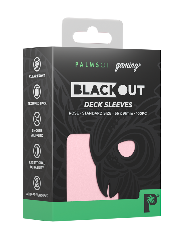 Blackout Deck Sleeves - Standard Size