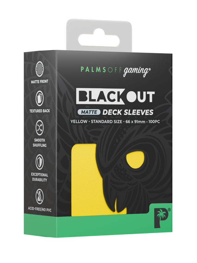 Blackout Deck Sleeves - Standard Size - Matte