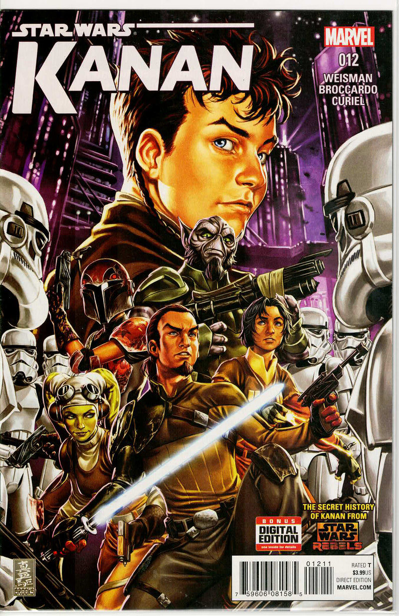 Star Wars Kanan: The Last Padawan (2015-2016) Marvel Comics