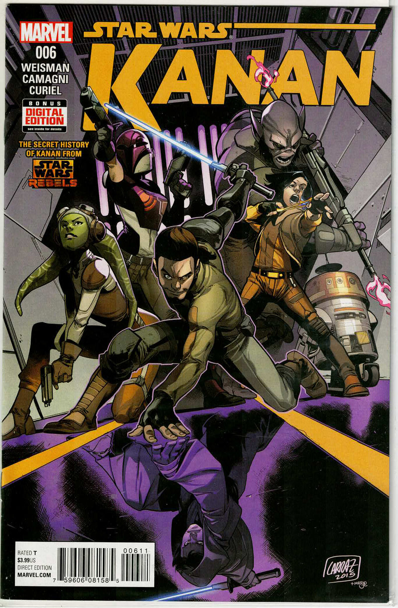 Star Wars Kanan: The Last Padawan (2015-2016) Marvel Comics