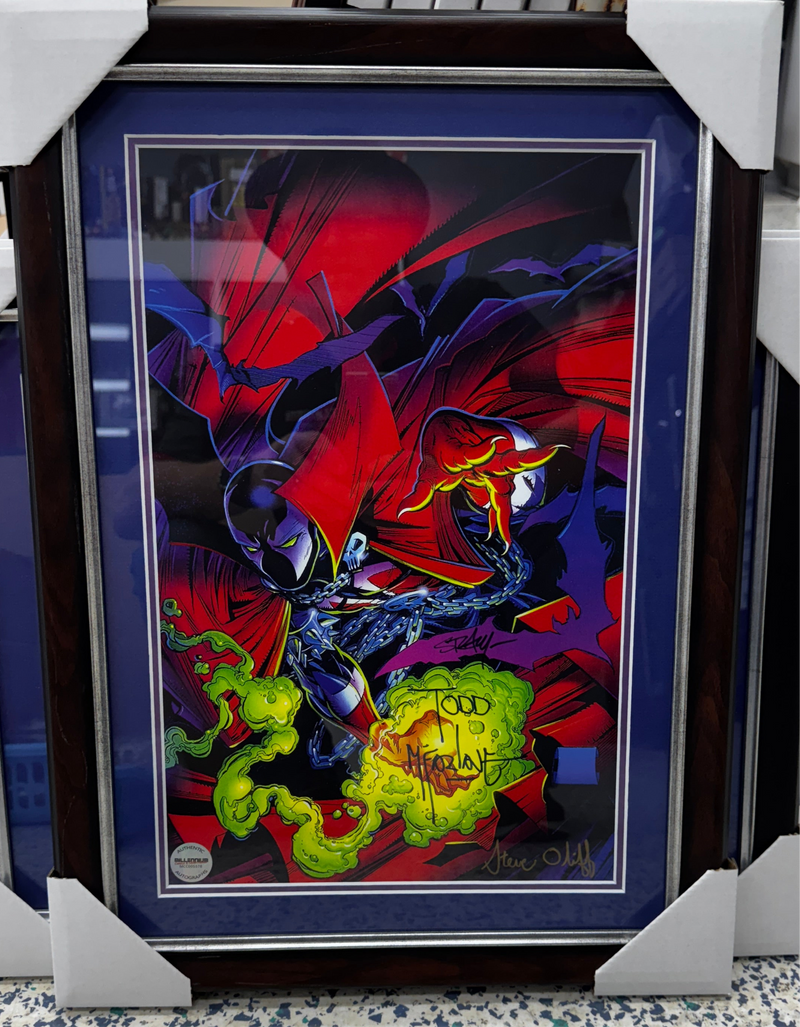 Spawn Print  - Todd McFarlane signed