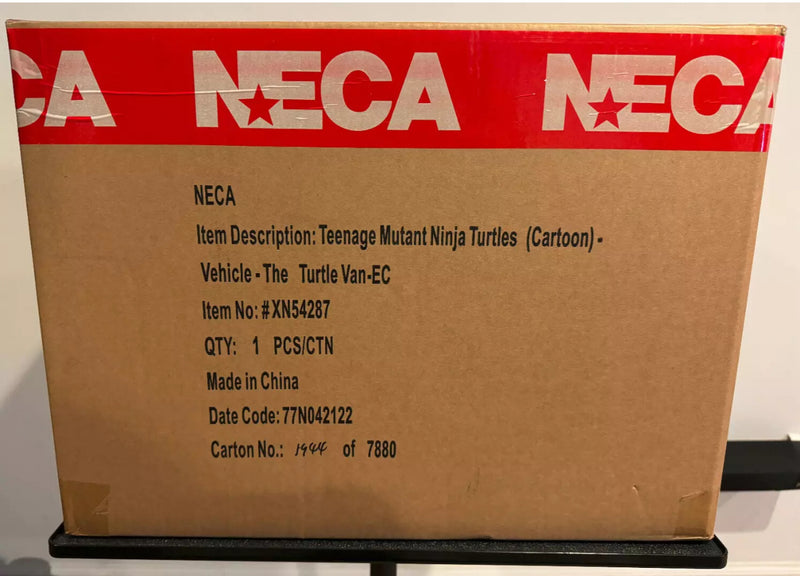 NECA Teenage Mutant Ninja Turtles (Cartoon) - Vehicle - The Turtle Van (2023)