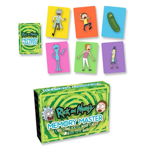 Rick & Morty Memory Master Card Game