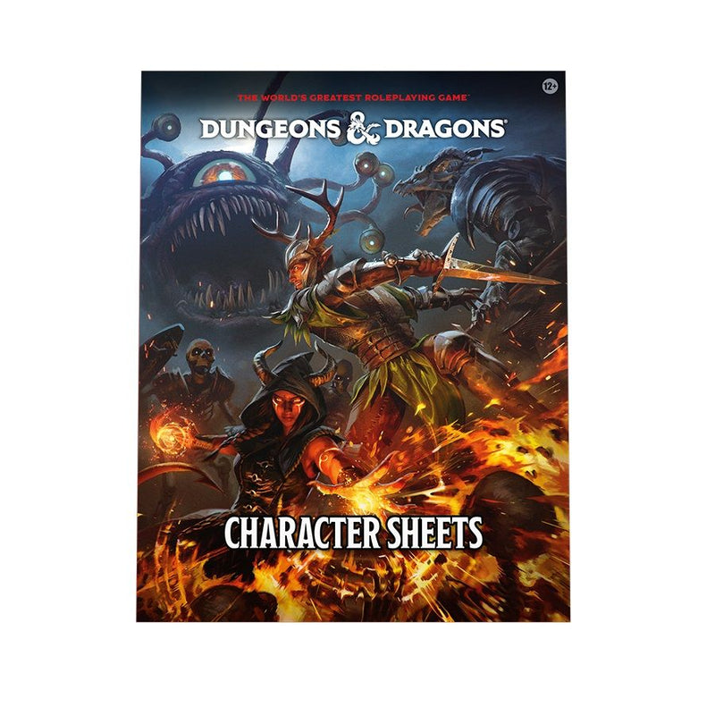 Dungeons & Dragons D&D 2024 Character Sheets