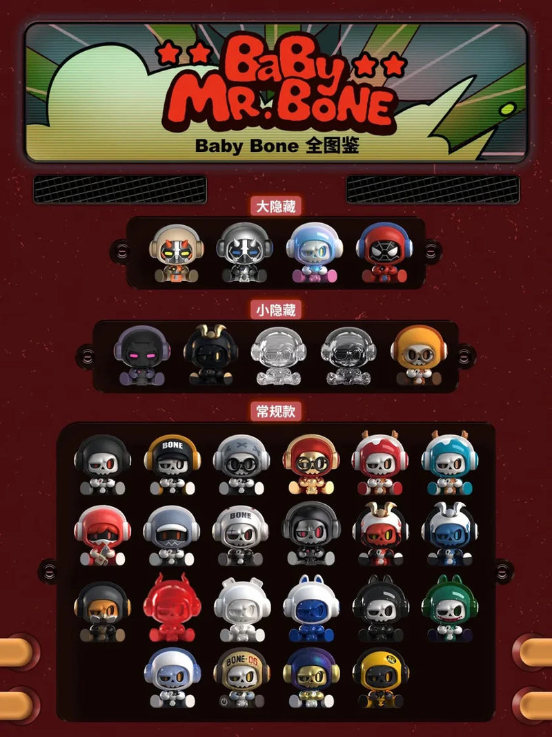 Baby Mr.Bones Game Machine Blind Box