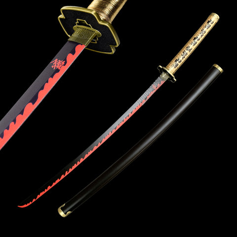Demon Slayer Yoriichi Tsugikuni Sun Breathing Nichirin Sword