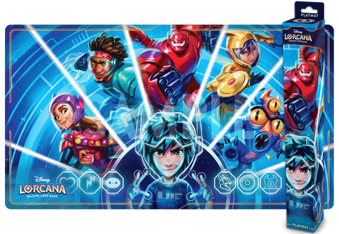 Disney Lorcana TCG - Archazia's Island Playmat: We Could Be Immortals (Big Hero 6)