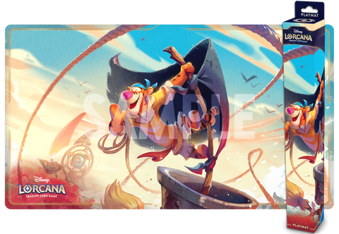 Disney Lorcana TCG - Archazia's Island Playmat: Tigger – In the Crow’s Nest