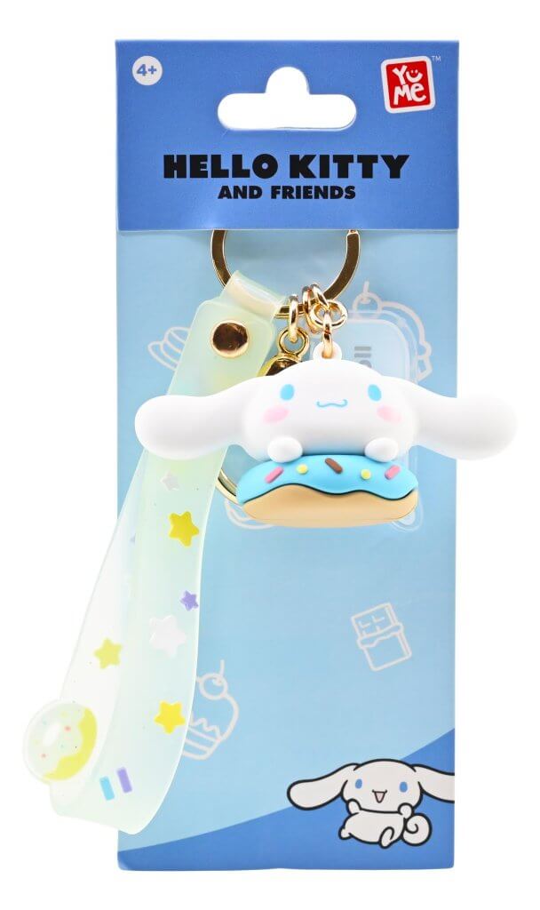 HELLO KITTY - Keychain w/handstrap - Donuts