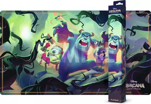 Disney Lorcana TCG - Attack of the Vine! - Mike Wazowski, Sulley, and Boo Playmat