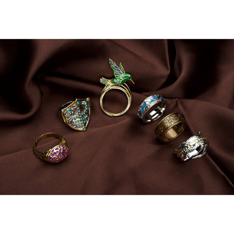 Dungeons and Dragons Adjustable 6-Piece Ring Set GameStop Exclusive