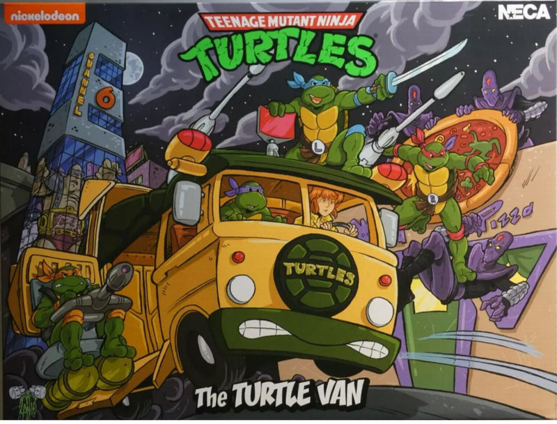 NECA Teenage Mutant Ninja Turtles (Cartoon) - Vehicle - The Turtle Van (2023)