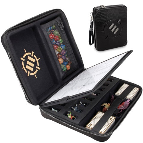 ENHANCE Tabletop RPGs - RPG Organizer Case Collector's Edition (Black)