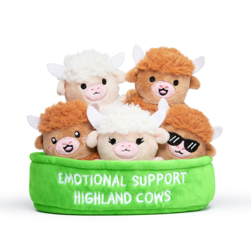 Emotional Support Highland Cow Plush