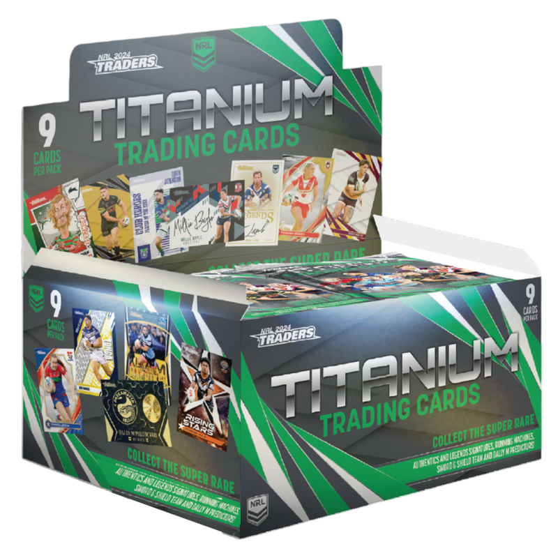 NRL 2024 Traders Sealed Titanium Hobby Box