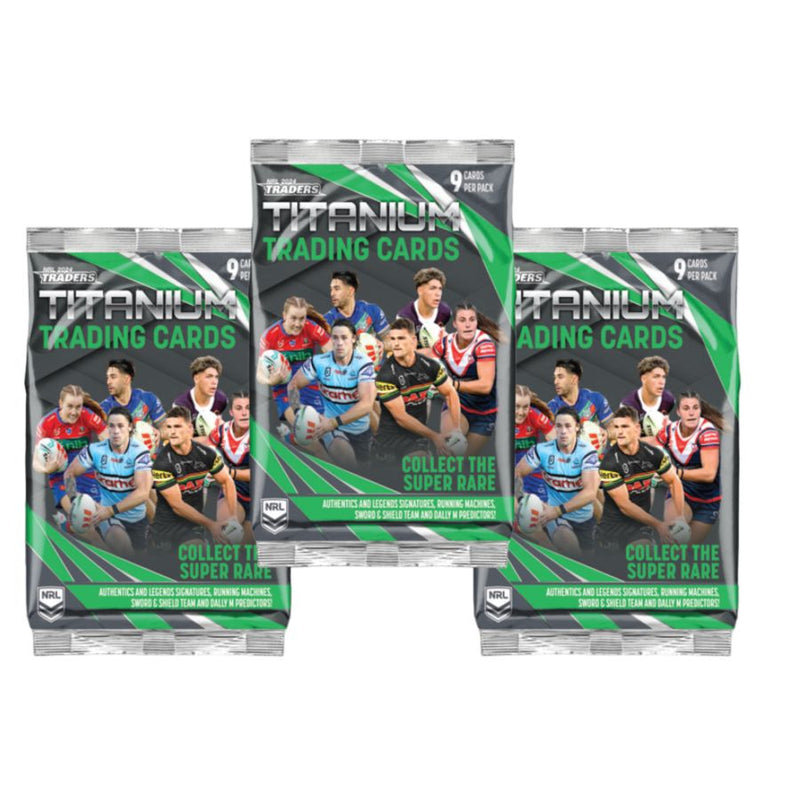 NRL 2024 Traders Sealed Titanium Hobby Box