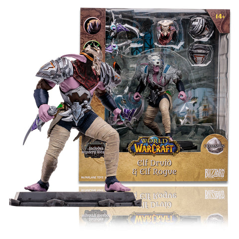 World Of Warcraft 6" figure  - Night Elf: Druid / Rogue