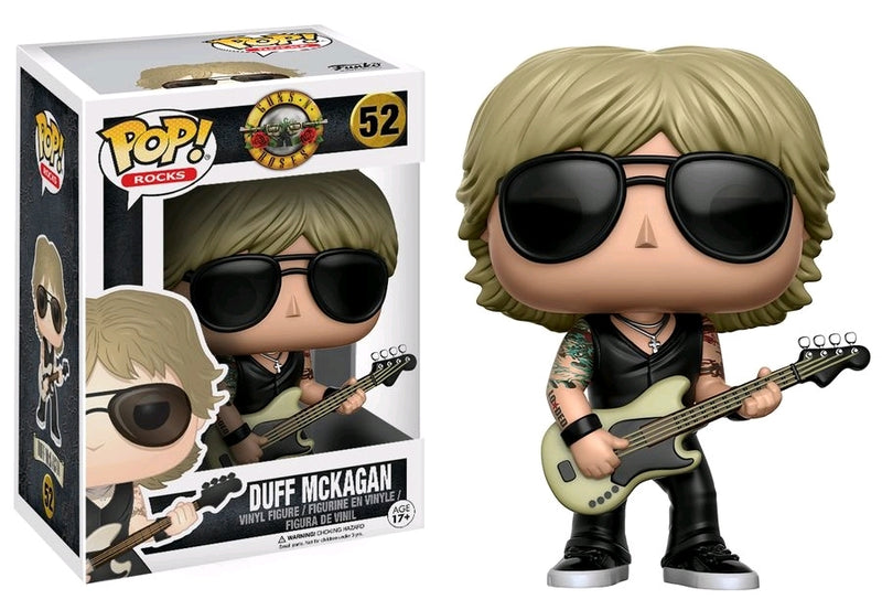 Duff McKagan - Funko Pop! Figure - Guns N Roses (52)