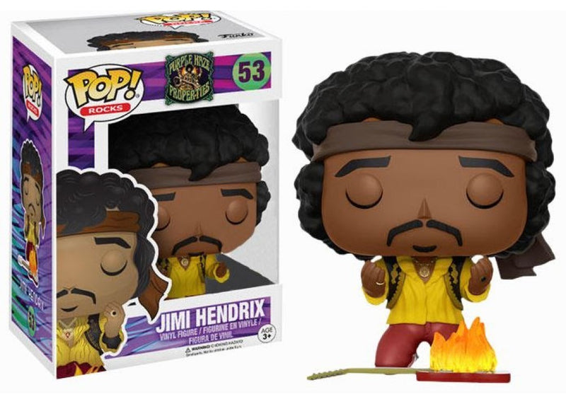 Rocks Purple Haze Properties - Funko Pop! Figure - Jimi Hendrix (53)