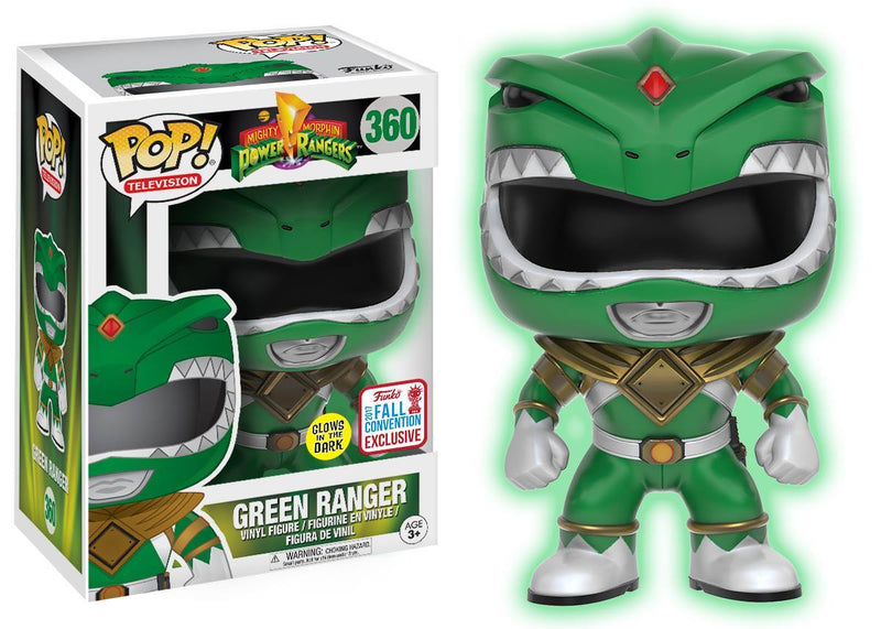 Mighty Morphin Power Rangers - Funko Pop! Figure - Green Ranger 2017 Fall Con Exclusive (360)