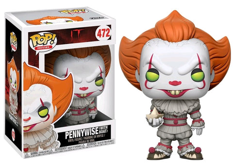 IT - Funko Pop! Figure - Pennywise with with Boat (472)