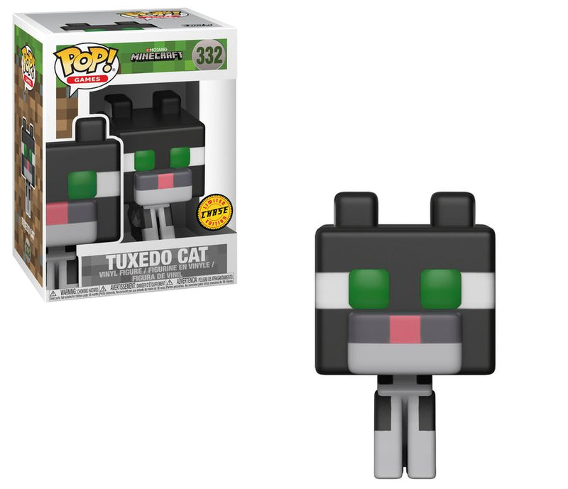 Tuxedo Cat - Funko Pop! Figure - Minecraft CHASE (332)