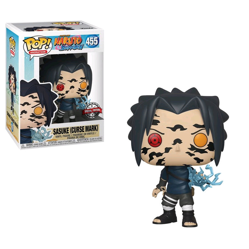 Naruto Shippuden - Funko Pop! Figure - Sasuke (Curse Mark) (455)