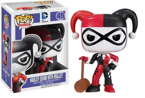 DC Comics Heroes - Funko Pop! Figure - Harley Quinn with Mallet (45)