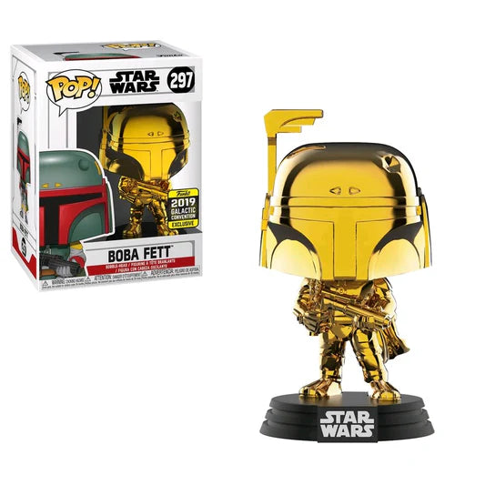 Star Wars - Funko Pop! Figure - Boba Fett 2019 Galactic Con Exclusive (297)