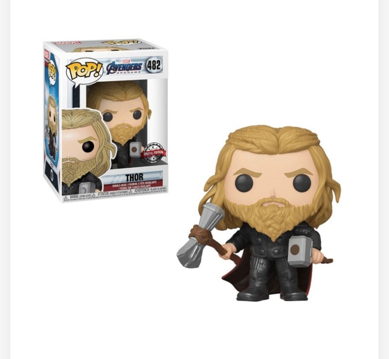 Marvel Avengers Endgame - Funko POP! Figure - Thor Special Edition (482)