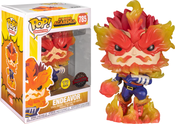 My Hero Academia - Funko Pop! Figure - Endeavor Special Edition GLOW (785)