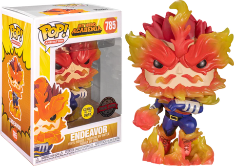 My Hero Academia - Funko Pop! Figure - Endeavor Special Edition GLOW (785)