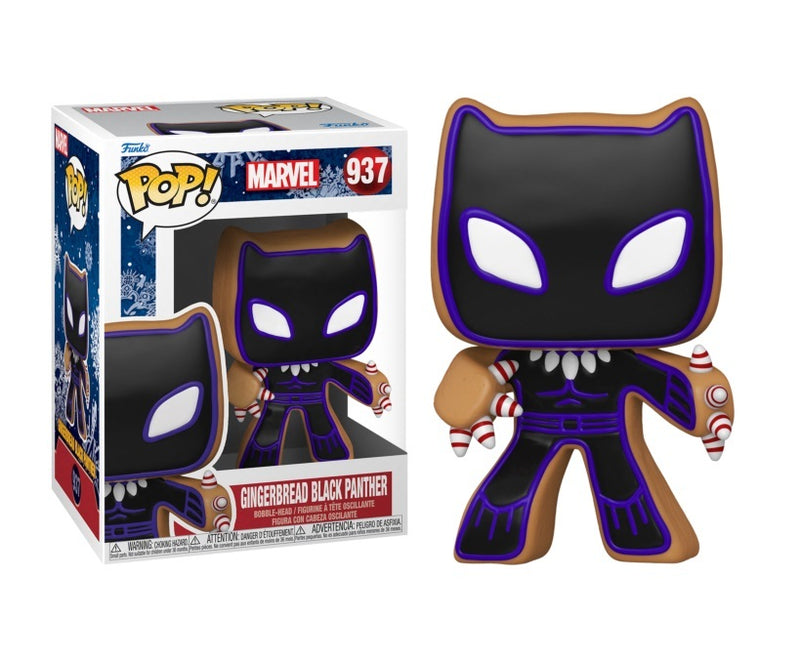 Marvel - Pop! Figure - Gingerbread Black Panther (937)